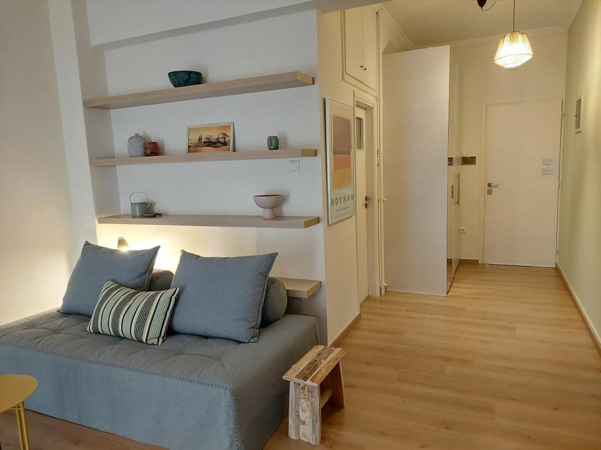 شقة Cholargos Metro Station 2 Persons Cozy Studio. أثينا المظهر الخارجي الصورة